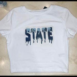 Penn State crop top